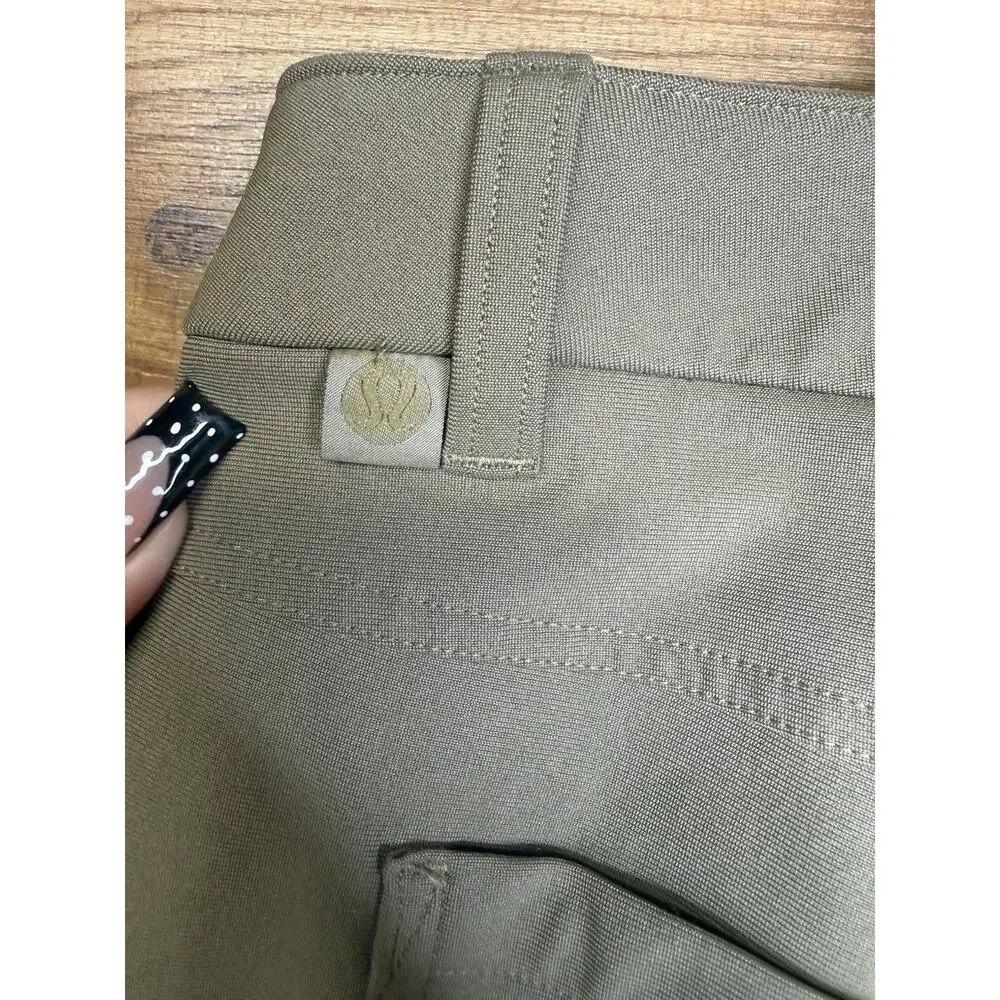 Men's Lululemon Performance Commission Chino Pants Size 38 Tan Golf Khaki